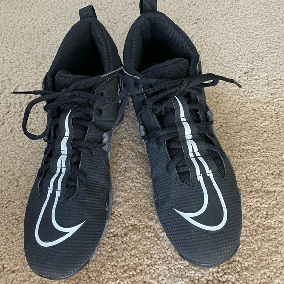 Nike Other - Nike Alpha Fastflex Black and White Men's Athletic Cleats.